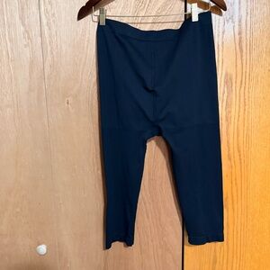 Catherines Black Capri Shapewear Leggings